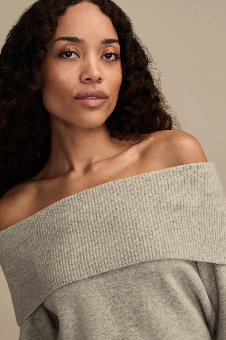 CLOUD SOFT OFF THE SHOULDER SWEATER, image 5