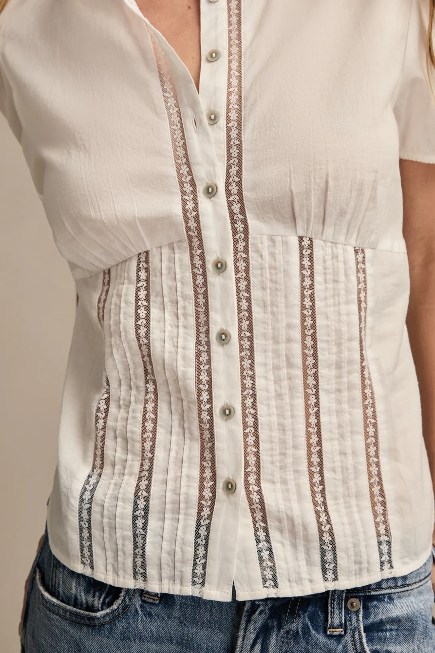 PUFF SLEEVE BUTTONDOWN SHIRT, image 2