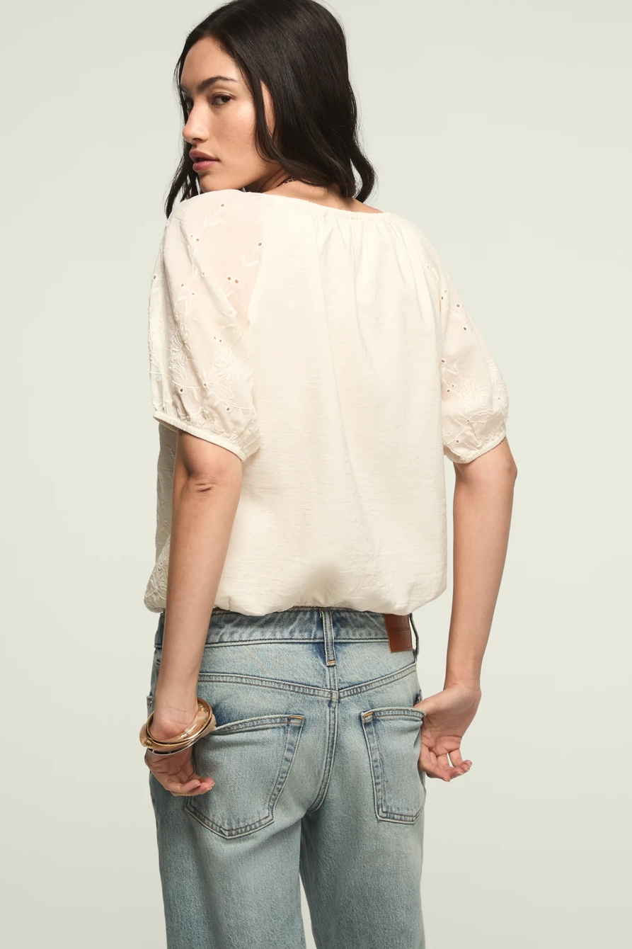 SHORT SLEEVE BUBBLE TOP, image 3
