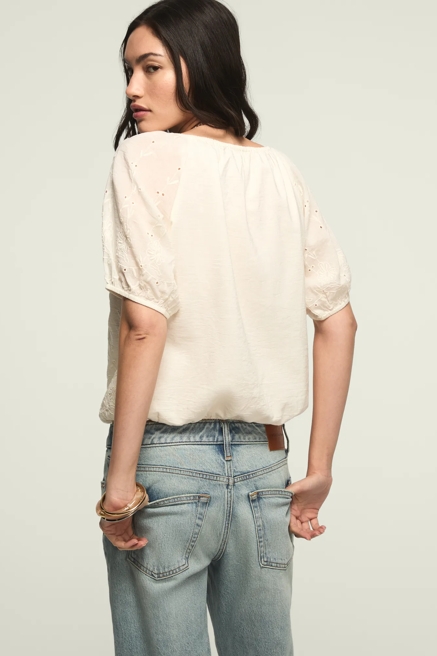 SHORT SLEEVE BUBBLE TOP, image 3