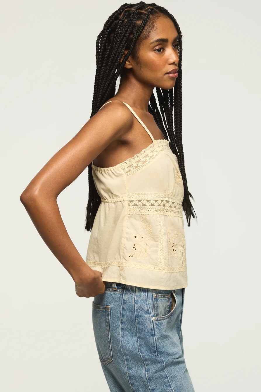 FESTIVAL CUTWORK CAMI TOP, image 4