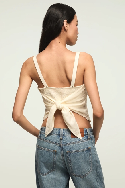 FESTIVAL EMBROIDERED HALTER TOP, image 2