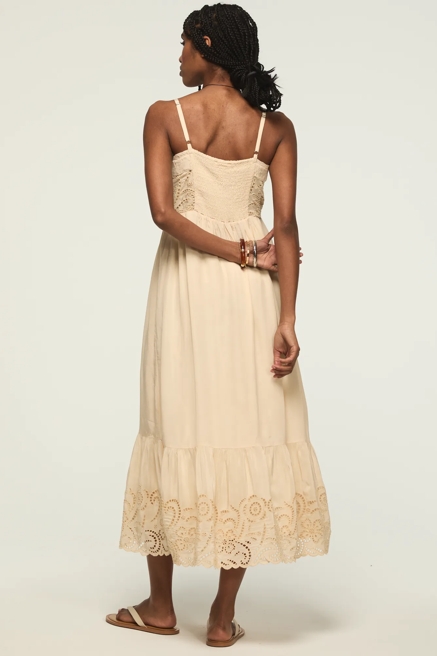 CUTWORK MIDI DRESS, image 3