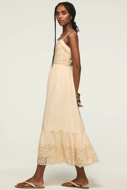 CUTWORK MIDI DRESS, image 4