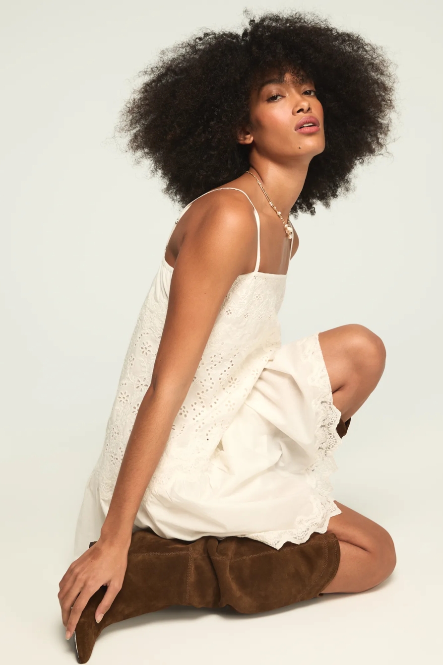 FESTIVAL LACE MINI DRESS, image 2