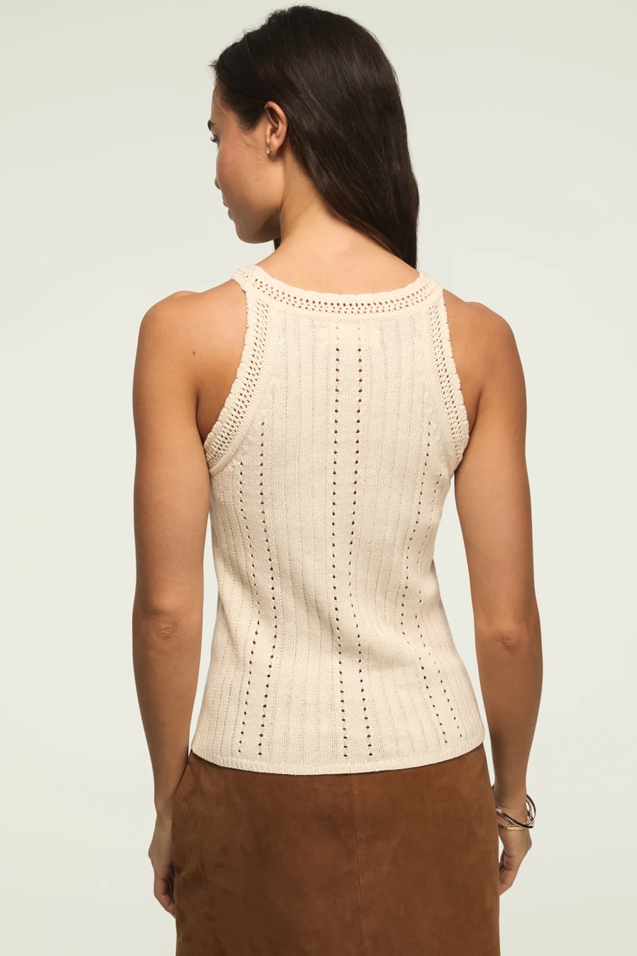 SCOOP NECK SWEATER TANK, image 3