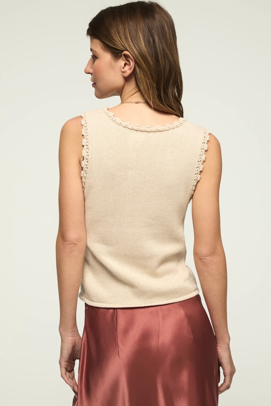 FESTIVAL LACE UP SWEATER VEST, image 3