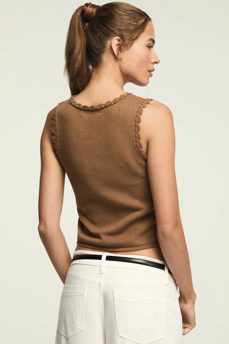 FESTIVAL LACE UP SWEATER VEST, image 6