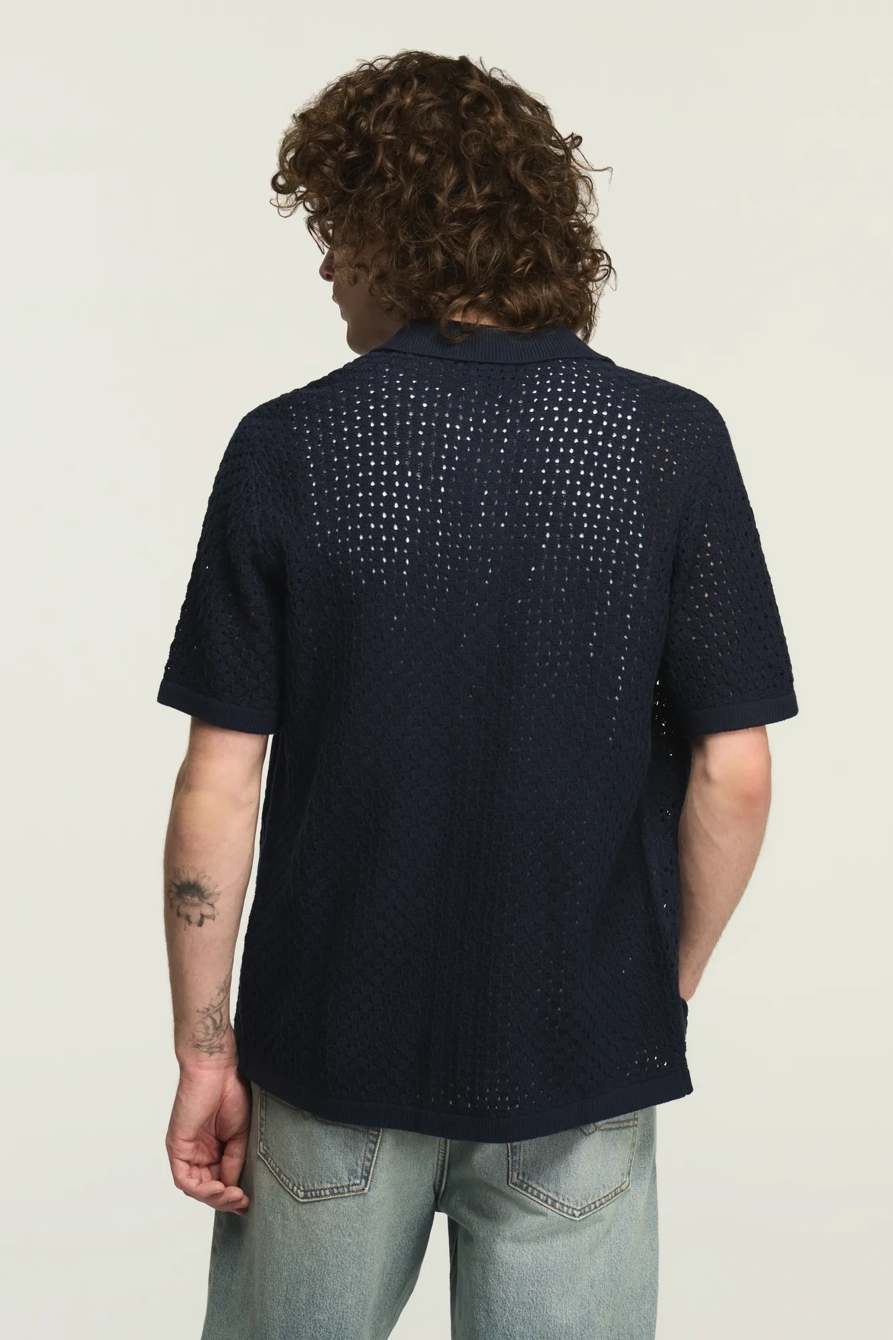 CROCHET BUTTON DOWN SWEATER, image 3