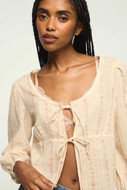 FESTIVAL CUTWORK FLYAWAY BLOUSE, image 2