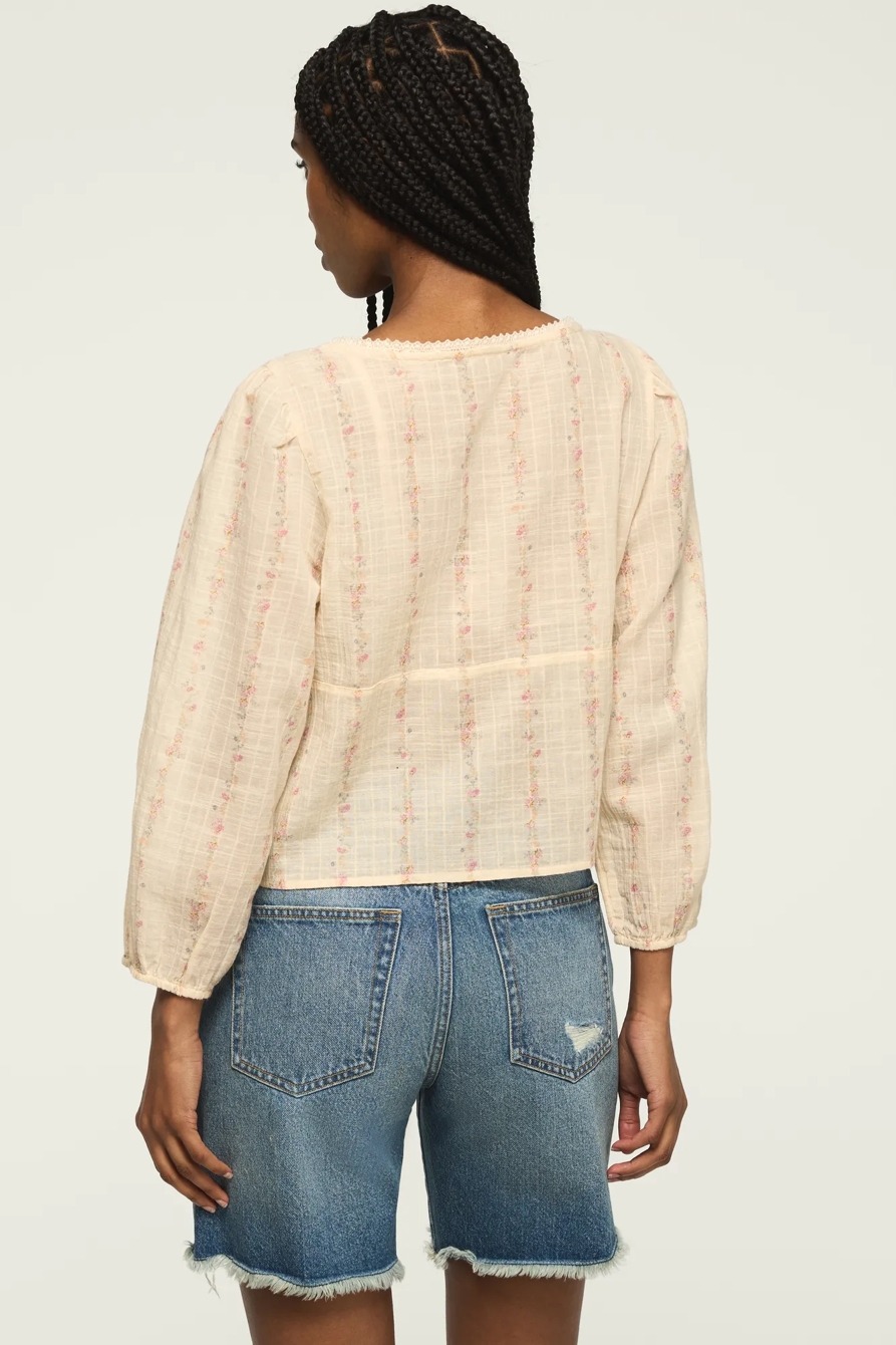 FESTIVAL CUTWORK FLYAWAY BLOUSE, image 3