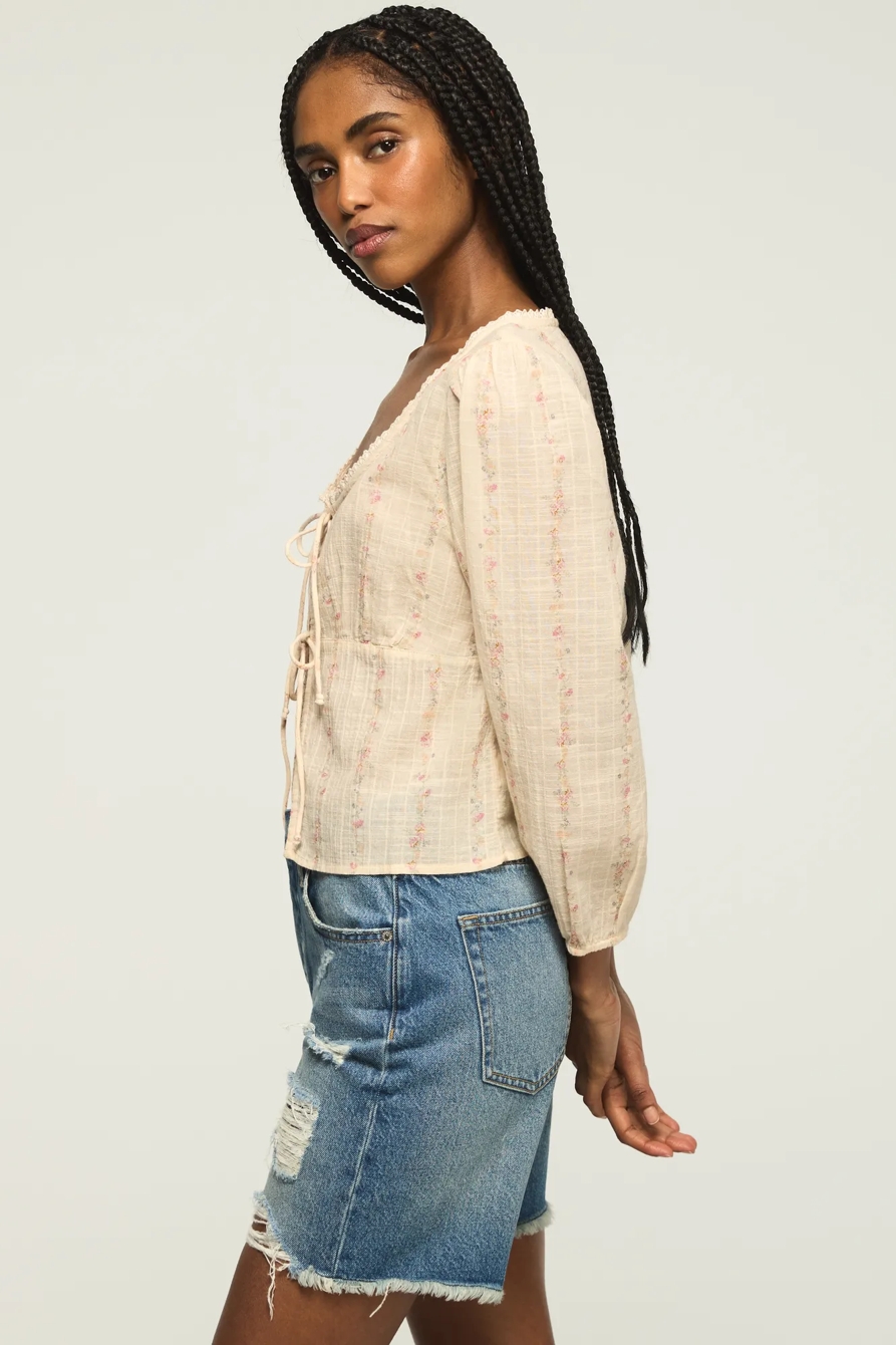 FESTIVAL CUTWORK FLYAWAY BLOUSE, image 4