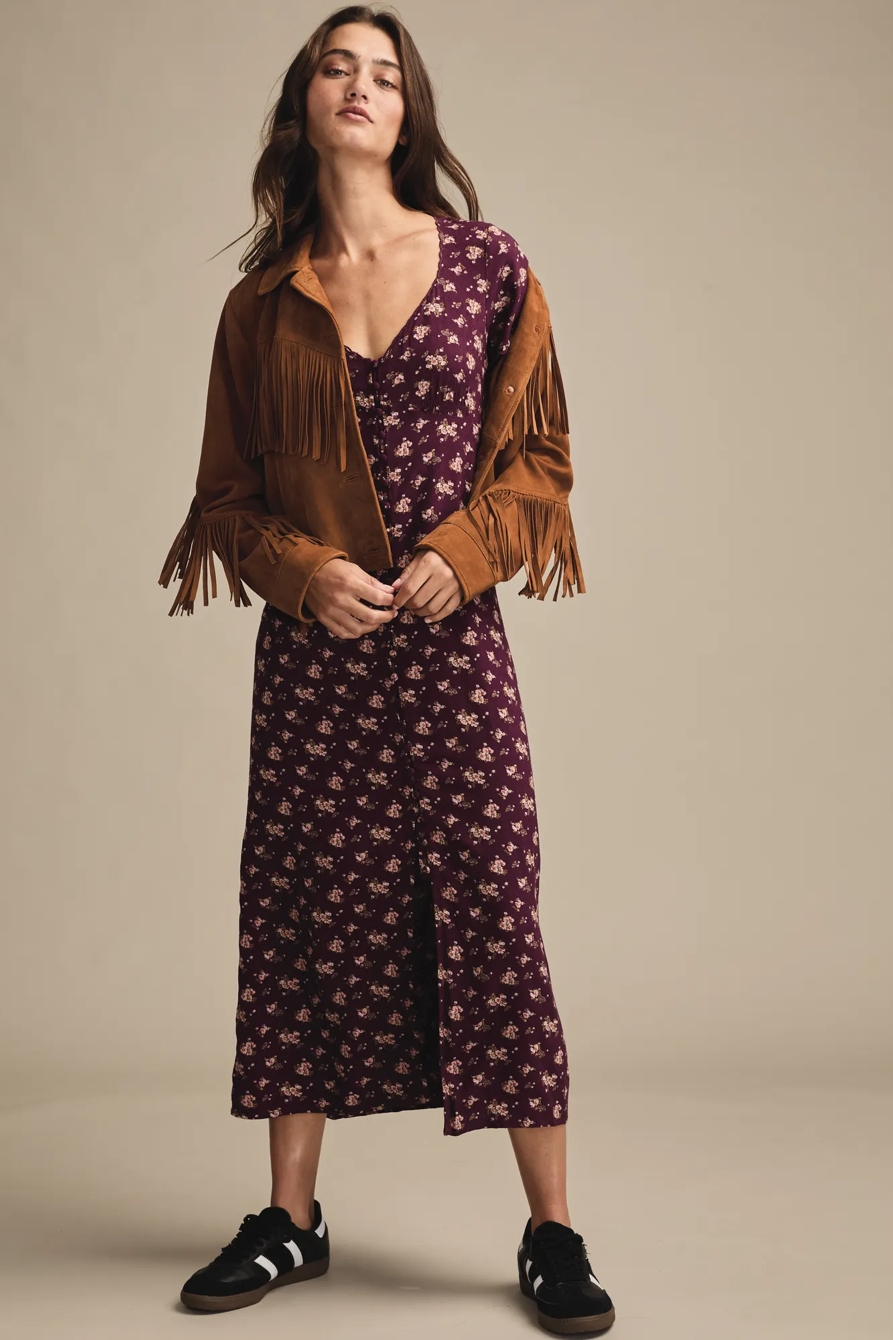 PRINTED SHORT SLEEVE SIMONE MIDI, image 6