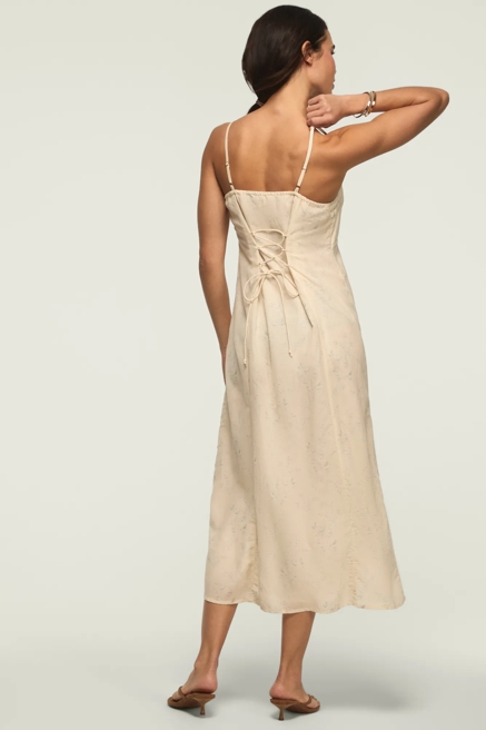 FESTIVAL LACE TRIMMED SLIP DRESS, image 3