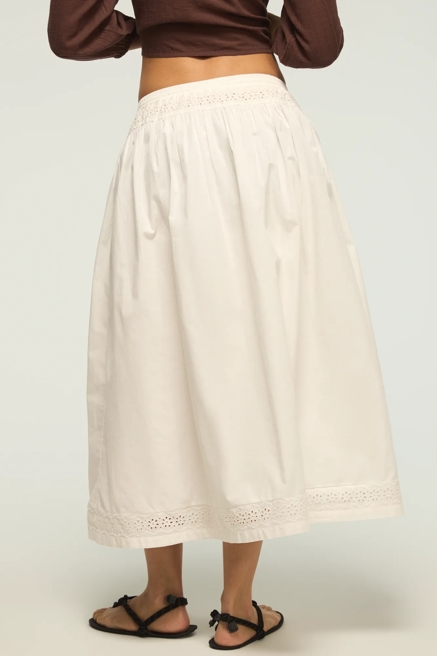 SCHIFFLEY TRIMMED MIDI SKIRT, image 3