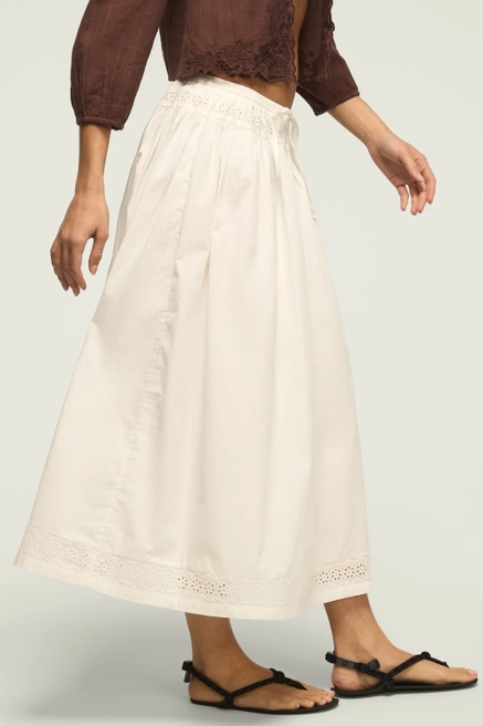 SCHIFFLEY TRIMMED MIDI SKIRT, image 4