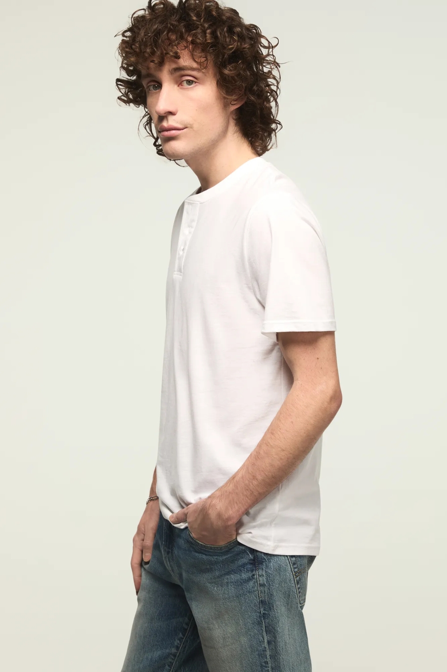 SUPIMA SHORT SLEEVE HENLEY, image 4
