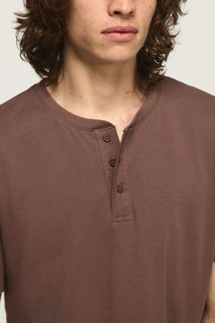 SUPIMA SHORT SLEEVE HENLEY, image 2