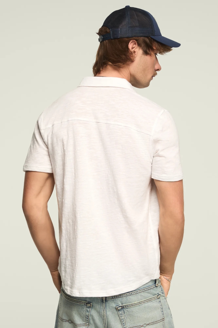 LINEN KNIT BUTTON UP SHIRT, image 4