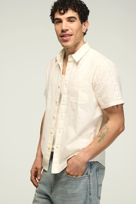 NOVELTY EYELET SAN GABRIEL SHIRT, image 4