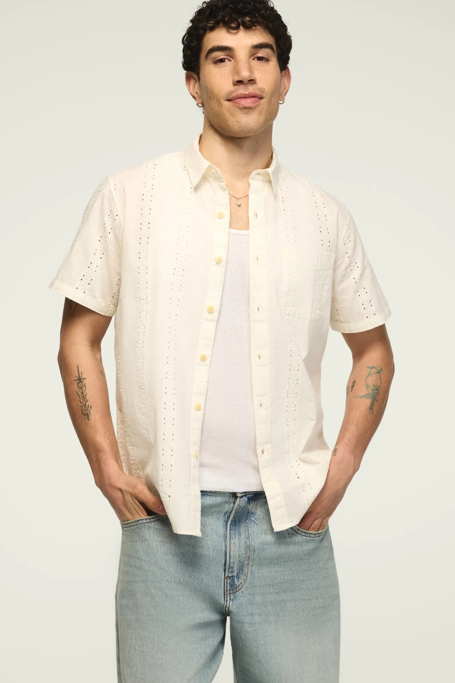 NOVELTY EYELET SAN GABRIEL SHIRT, image 5
