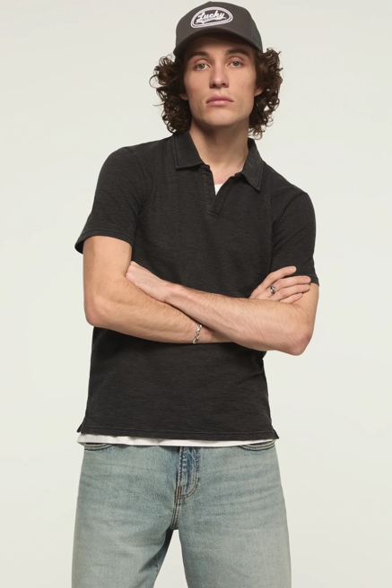 JACQUARD SLUB JERSEY SHIRT, image 1