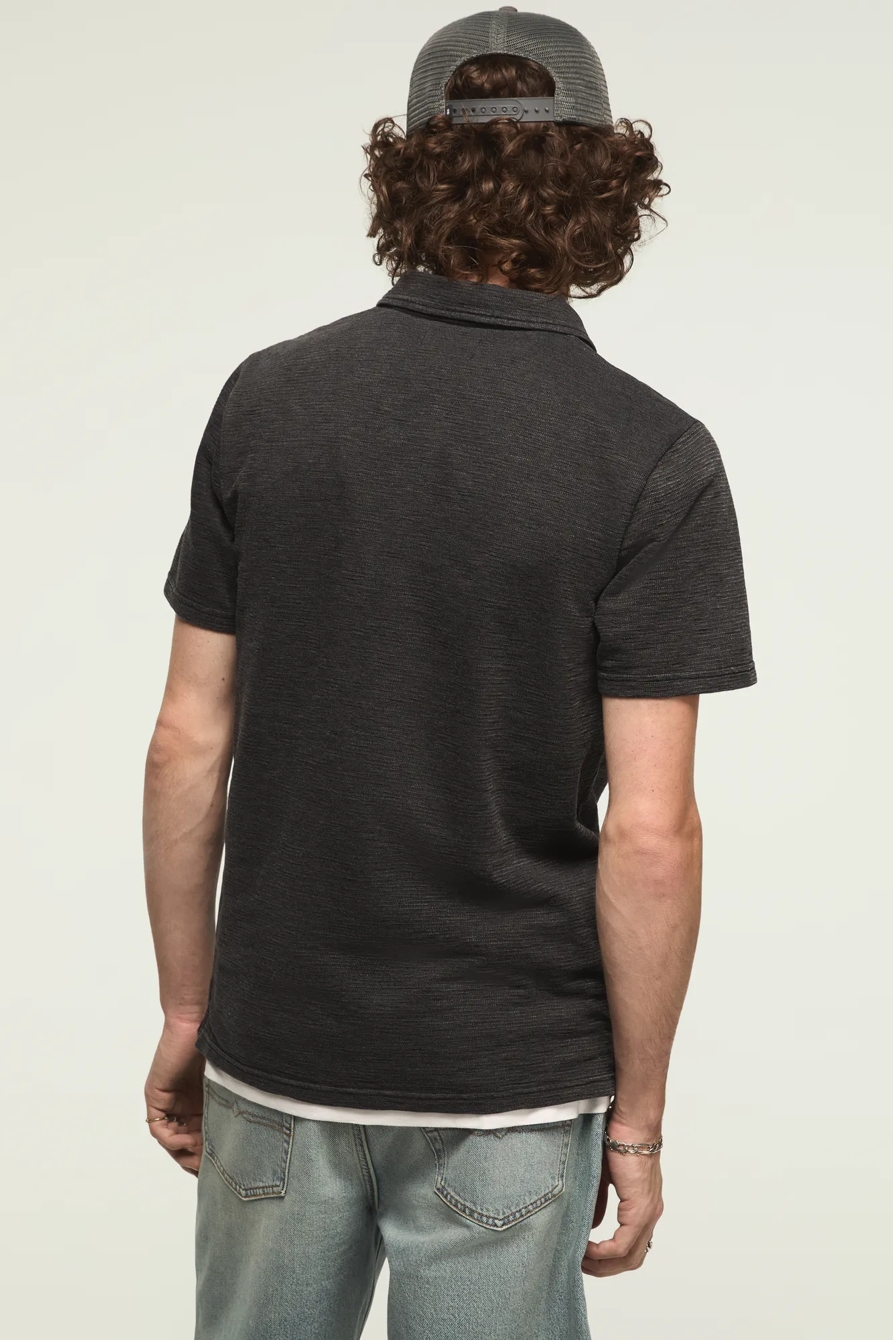 JACQUARD SLUB JERSEY SHIRT, image 3