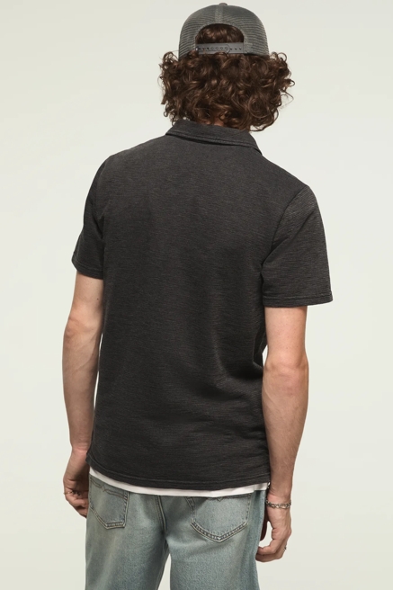 JACQUARD SLUB JERSEY SHIRT, image 3