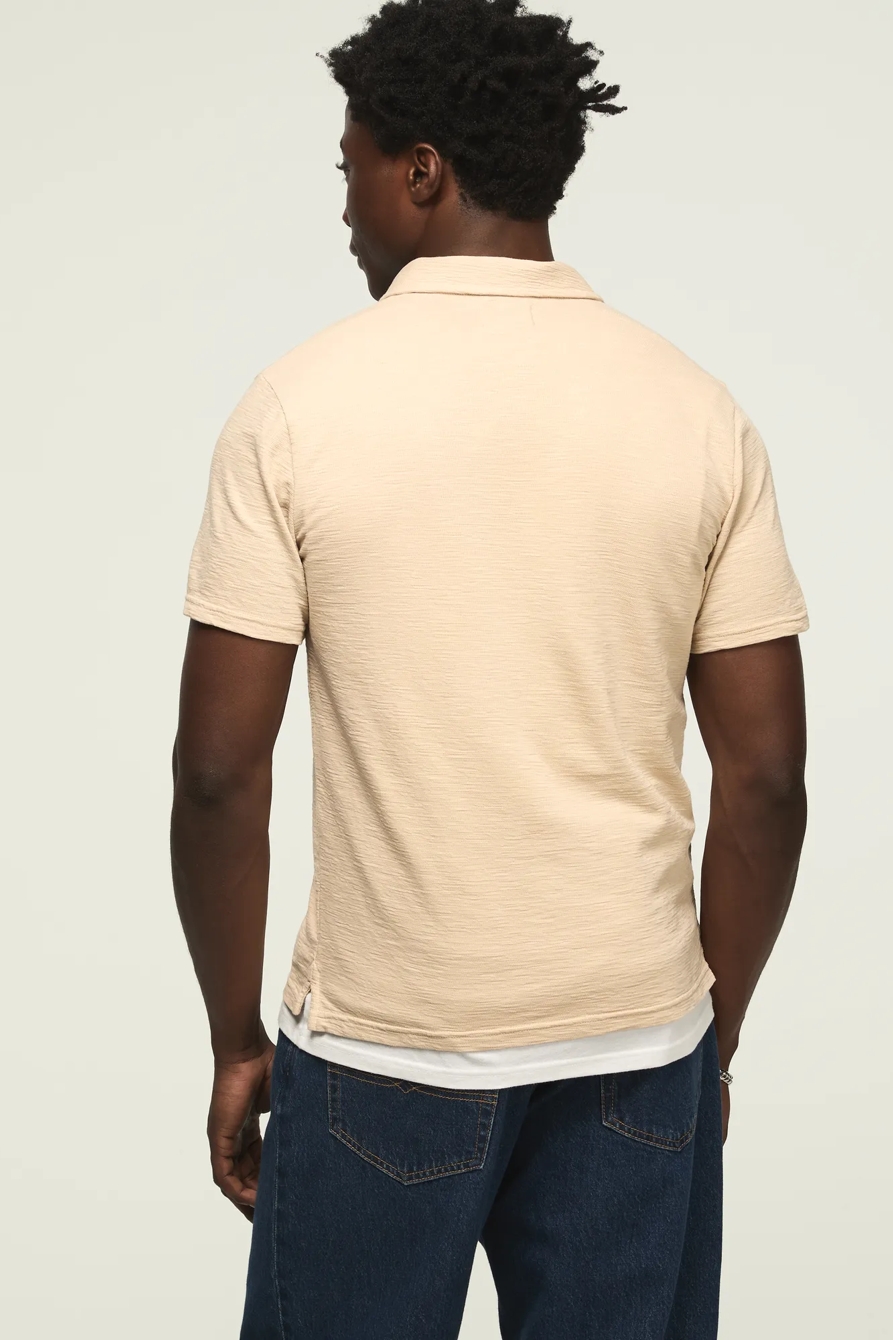 JACQUARD SLUB JERSEY SHIRT, image 3