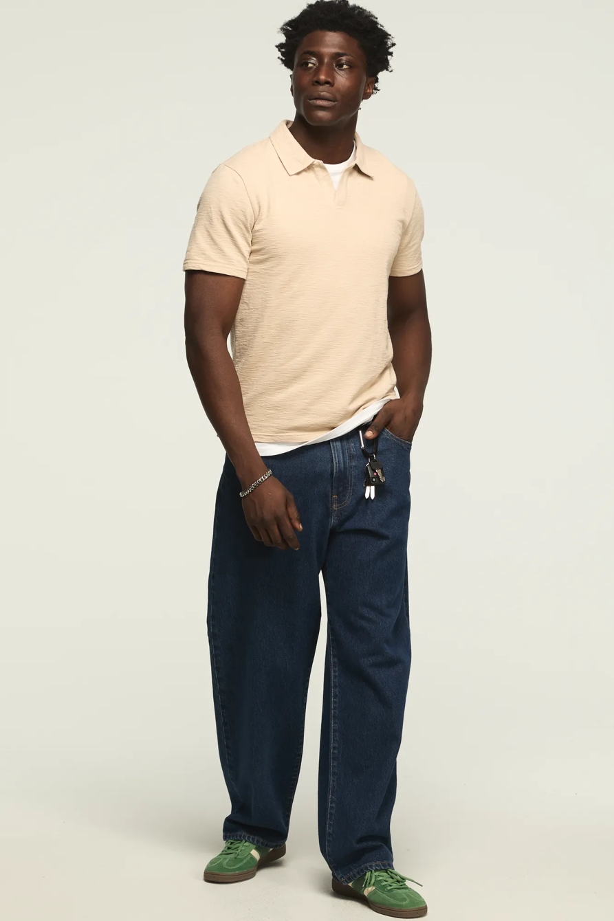 JACQUARD SLUB JERSEY SHIRT, image 5