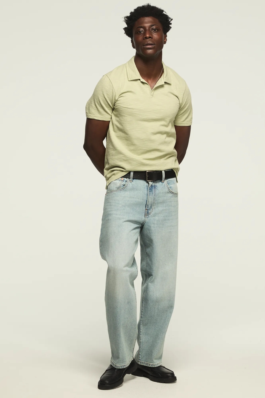 JACQUARD SLUB JERSEY SHIRT, image 5