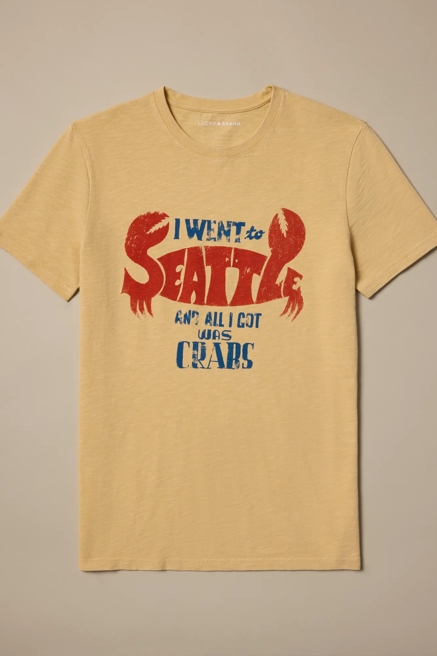 SEATTLE CRABS TEE, image 1