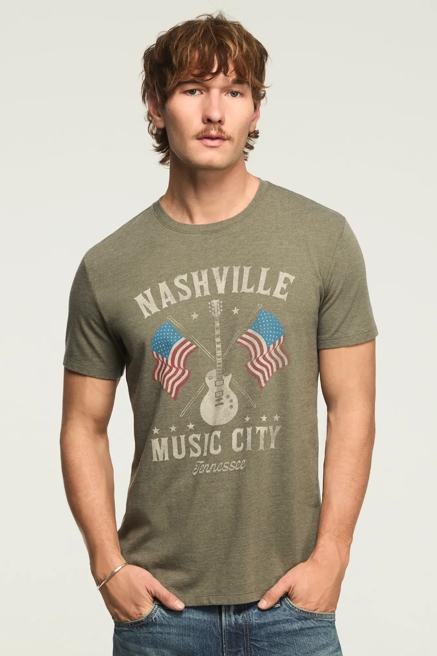 NASHVILLE GUITARS TEE, image 1