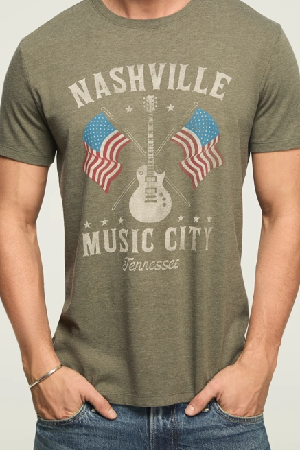 NASHVILLE GUITARS TEE, image 2
