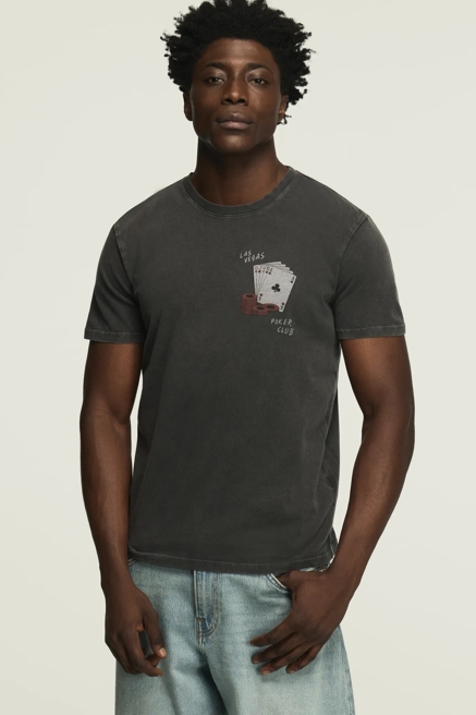 VEGAS POKER CLUB TEE, image 1
