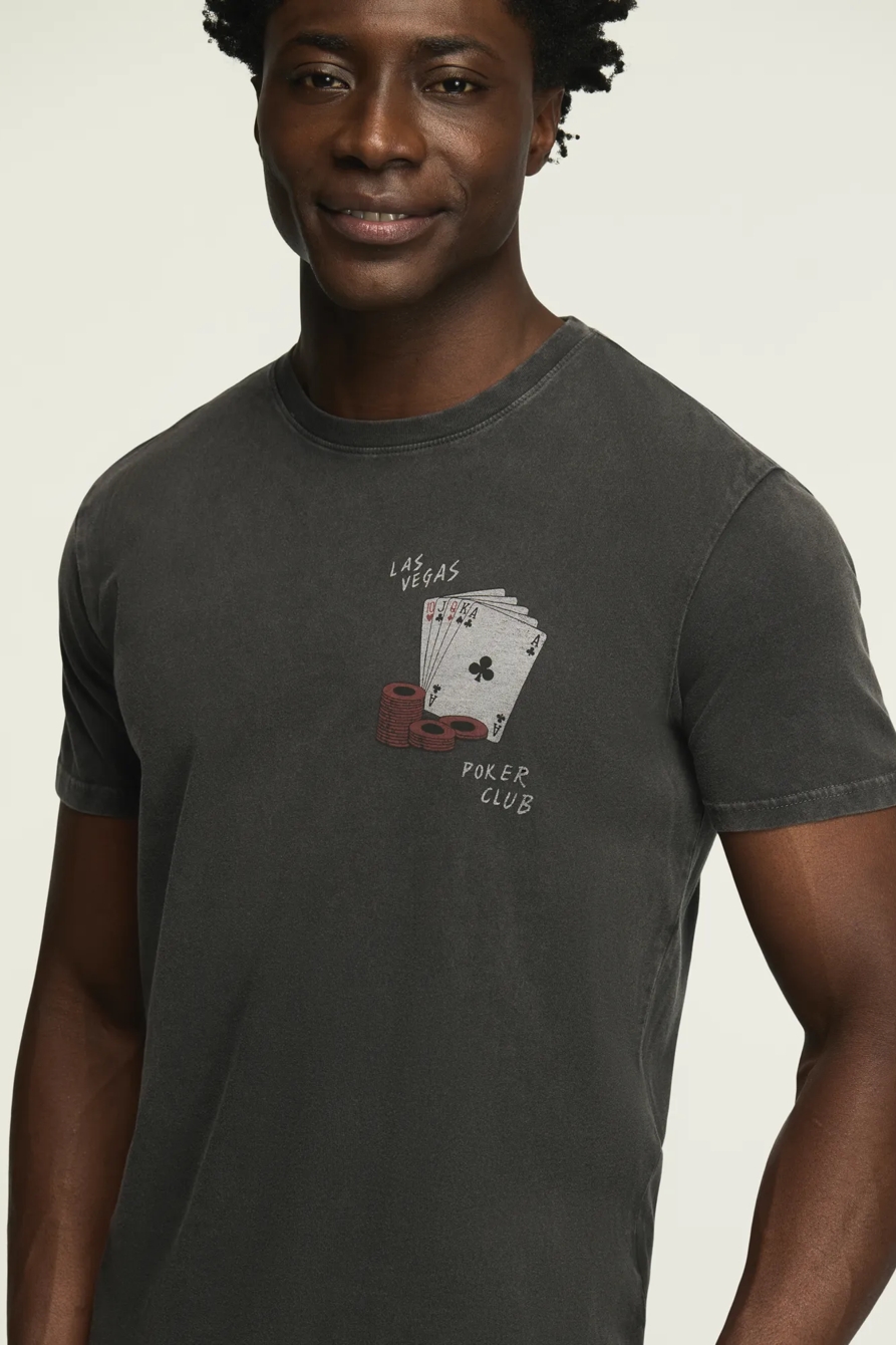 VEGAS POKER CLUB TEE, image 2