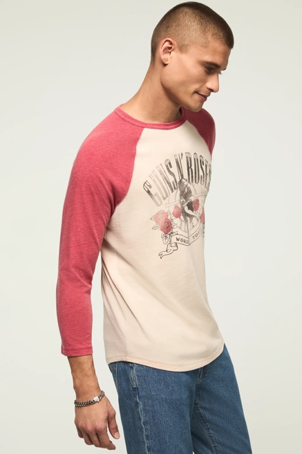 GUNS N ROSES BASEBALL TEE, image 4