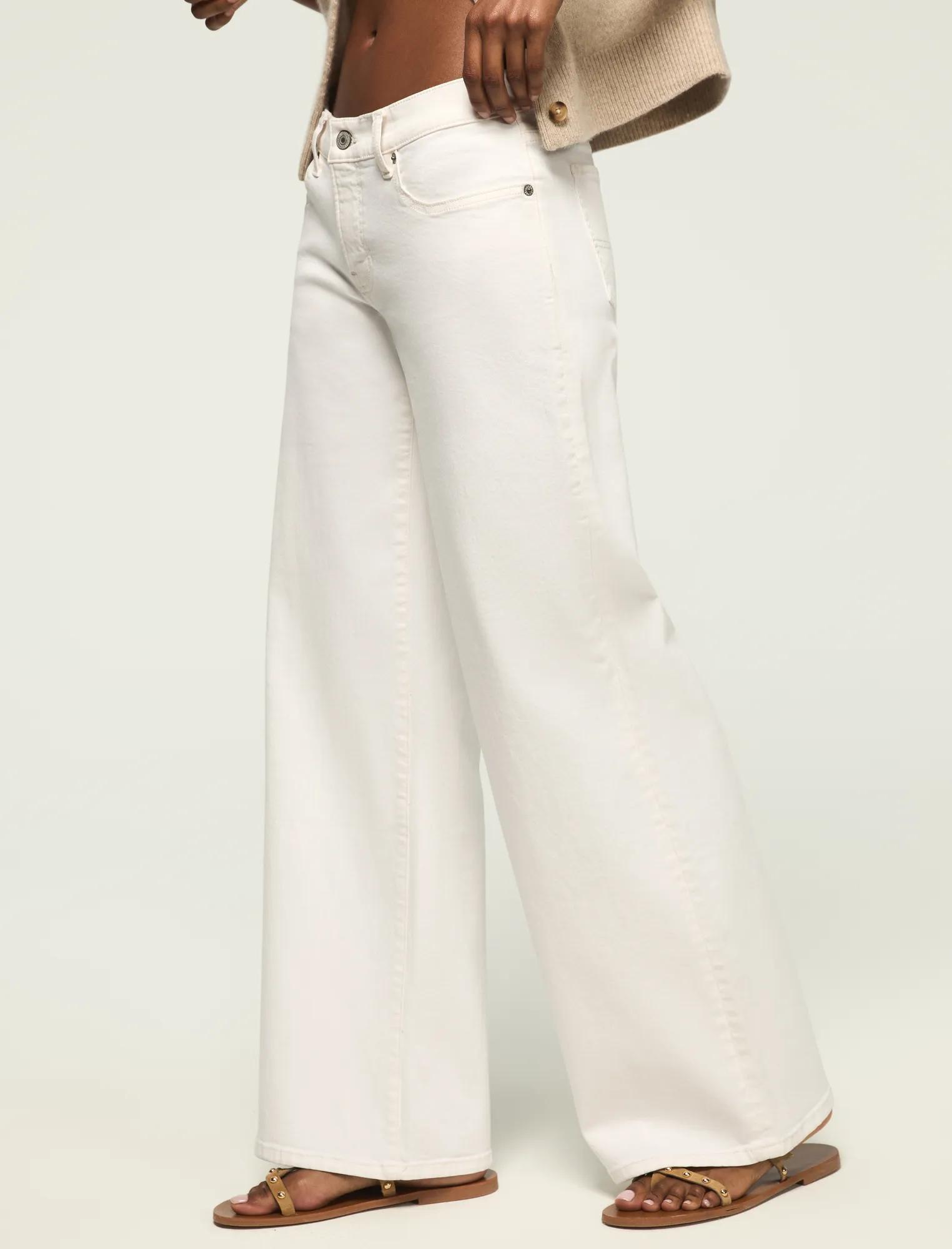 mid rise sweet wide leg