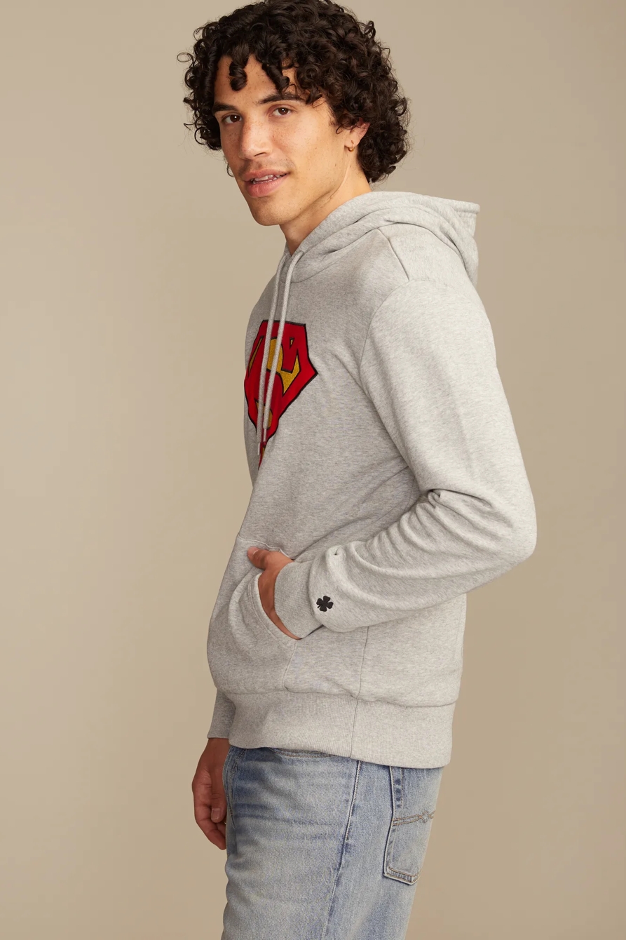 SUPERMAN LOGO HOODIE, image 4