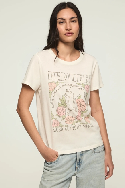 FENDER FLORAL CLASSIC CREW, image 1