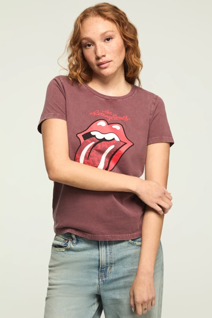ROLLING STONES LACE LIPS CLASSIC CREW, image 2