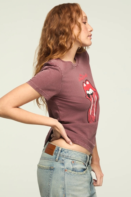 ROLLING STONES LACE LIPS CLASSIC CREW, image 4