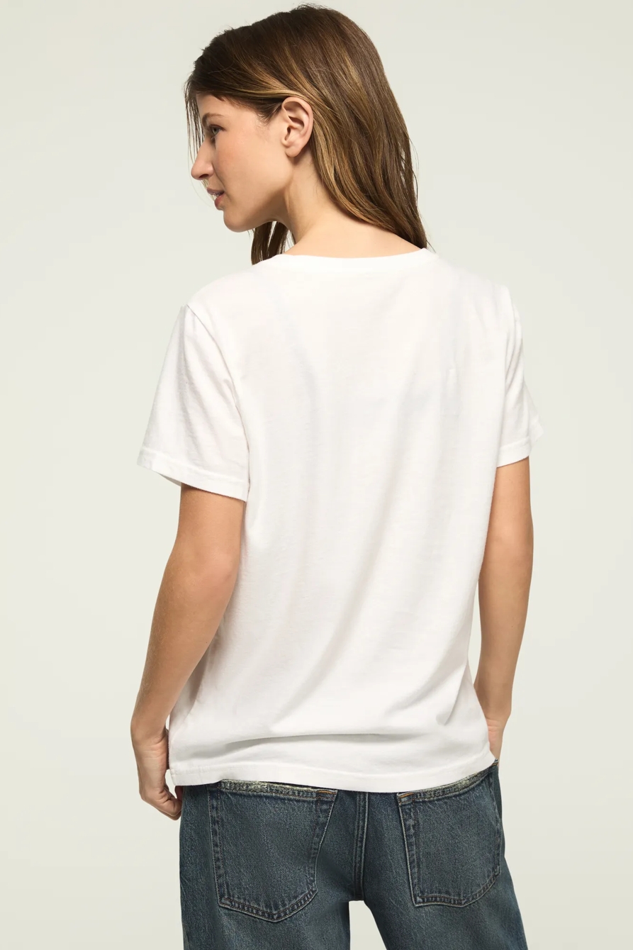 FLORAL POSTER EMBELLISHED CLASSIC CREW, image 3