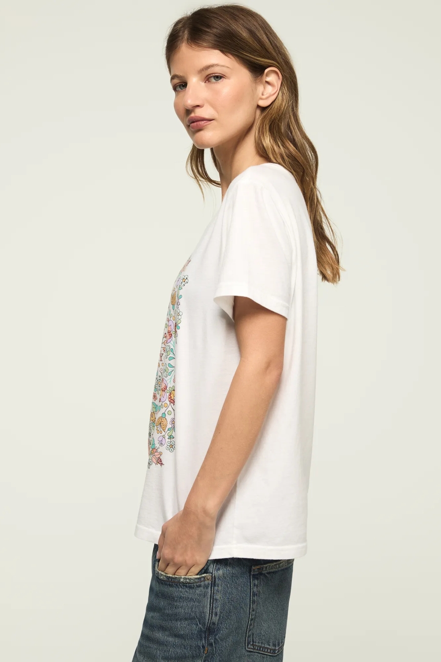 FLORAL POSTER EMBELLISHED CLASSIC CREW, image 4