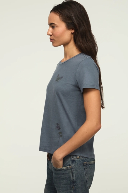 FLORAL BUTTERFLY ALL OVER CLASSIC CREW, image 4