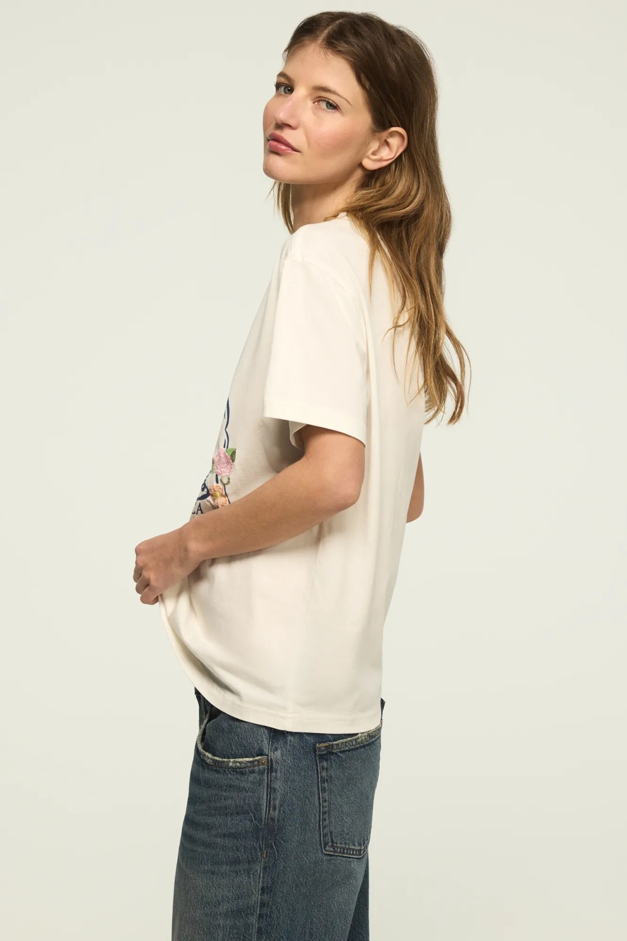 LUCKY BRAND FLORAL FRAME CLASSIC CREW, image 4