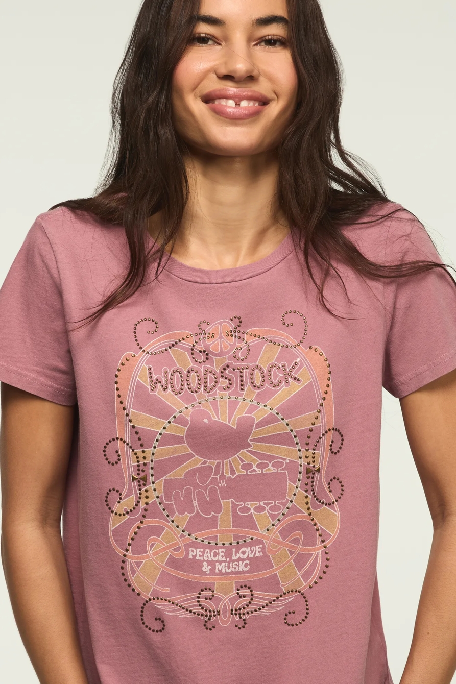 WOODSTOCK PEACE LOVE MUSIC CLASSIC CREW, image 2