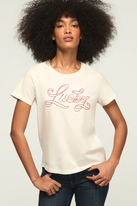 LUCKY RIBBON CLASSIC CREW, image 1