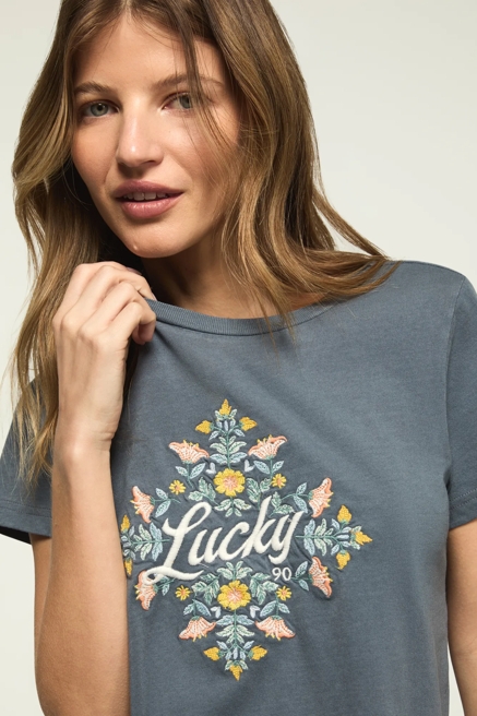 LUCKY FLORAL CLASSIC CREW, image 2