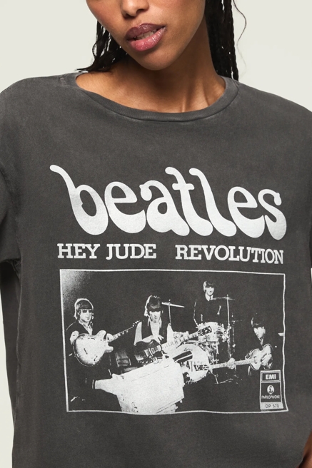 THE BEATLES HEY JUDE REVOLUTION BOYFRIEND TEE, image 2